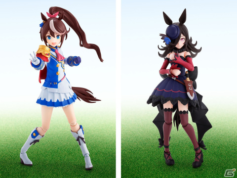 「ウマ娘 プリティーダービー」よりトウカイテイオー、ライスシャワーが彩色済み可動フィギュアS.H.Figuartsで出走！の画像1