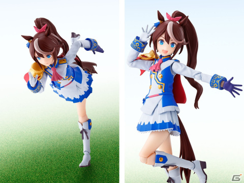 「ウマ娘 プリティーダービー」よりトウカイテイオー、ライスシャワーが彩色済み可動フィギュアS.H.Figuartsで出走！の画像4