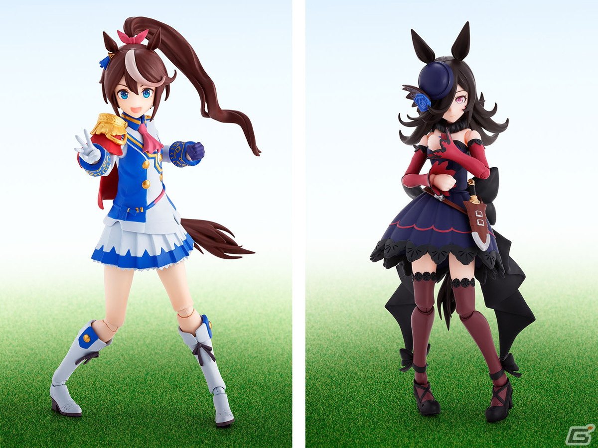 ウマ娘 プリティーダービー」よりトウカイテイオー、ライスシャワーが彩色済み可動フィギュアS.H.Figuartsで出走！ | Gamer