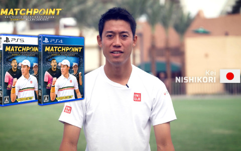 PS5/PS4版「マッチポイント：テニスチャンピオンシッププ」の発売日が5月19日に決定！錦織圭選手からのメッセージ動画も公開