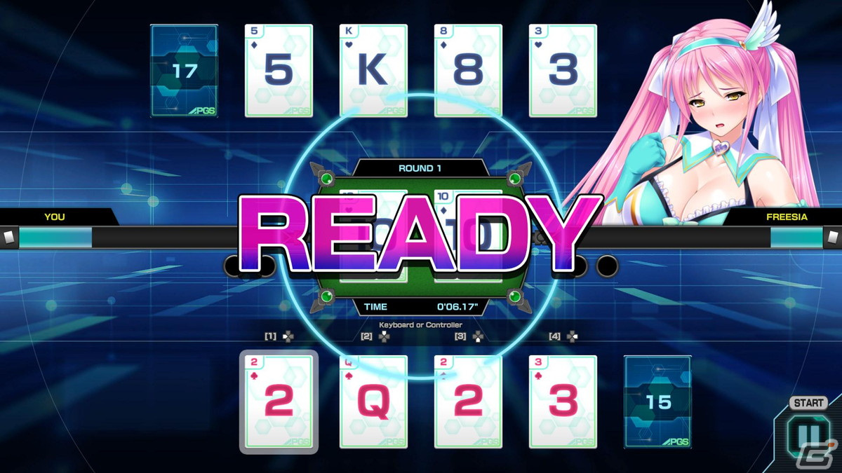 トランプゲームのスピードで美少女たちと真剣勝負！「Pretty Girls Speed」がSteamにて配信開始の画像15