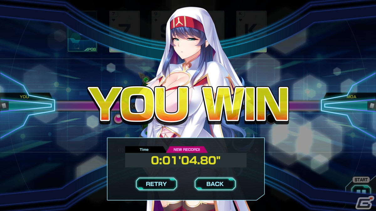 トランプゲームのスピードで美少女たちと真剣勝負！「Pretty Girls Speed」がSteamにて配信開始の画像16