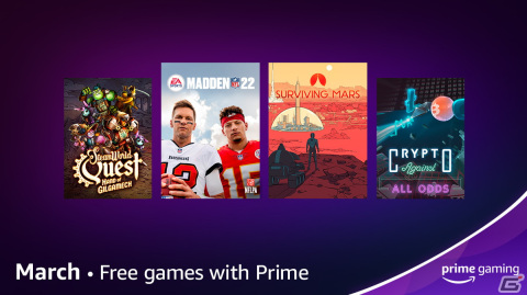 Prime Gamingの2022年3月ラインナップが公開！異星の謎を解明する「Surviving Mars」など7タイトルが無料配信の画像3