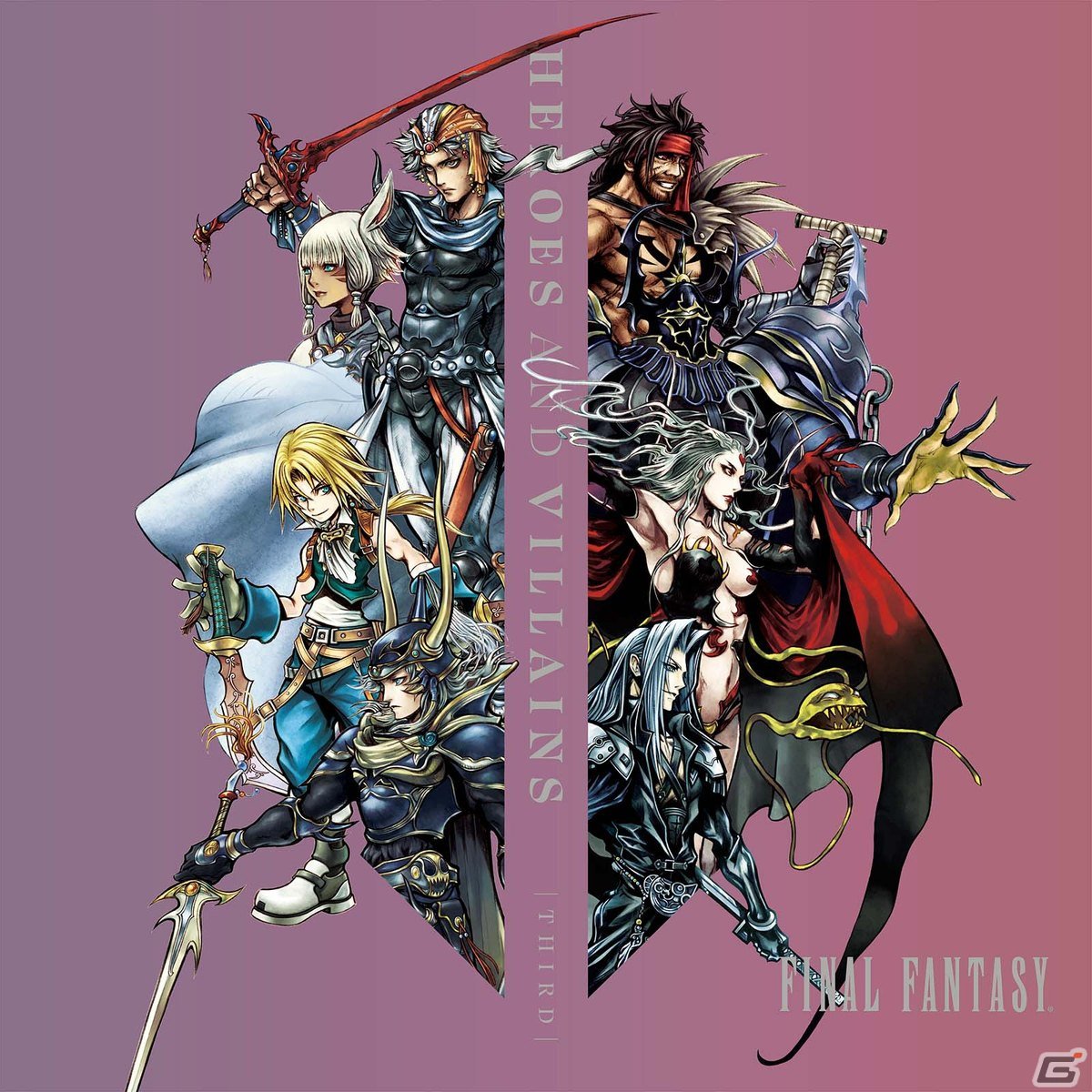 アナログレコード「HEROES AND VILLAINS - Select Tracks from the FINAL FANTASY Series  THIRD」が発売！ | Gamer