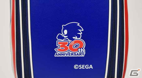ソニック生誕30周年記念のオリジナルゴルフバッグが登場！30周年ロゴや金色のリングなどソニックらしさを感じるデザインにの画像5