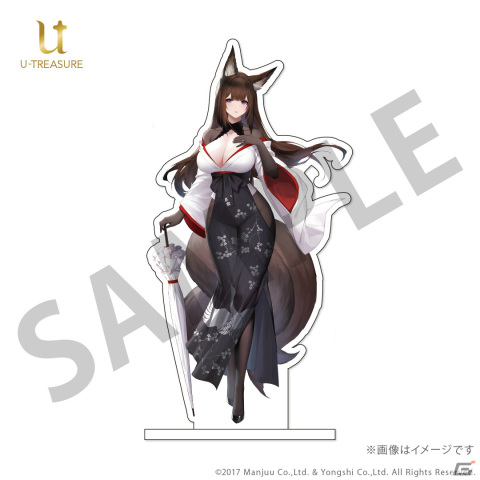 「アズールレーン」天城、シリアス、ラフィーをモチーフにした指輪の予約受付が開始！描き起こしイラストのアクリルスタンドが付属の画像3
