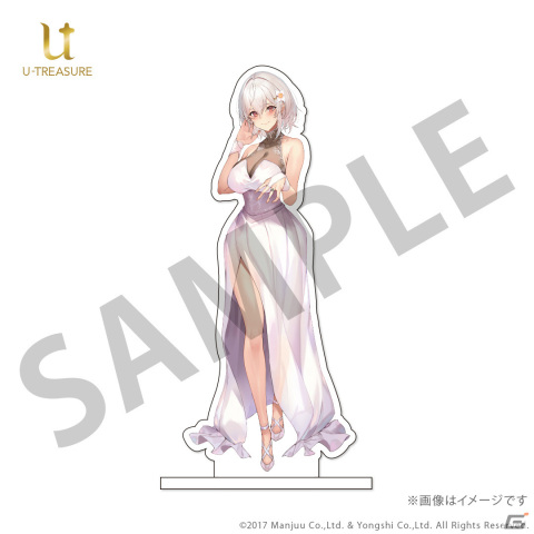 「アズールレーン」天城、シリアス、ラフィーをモチーフにした指輪の予約受付が開始！描き起こしイラストのアクリルスタンドが付属の画像6