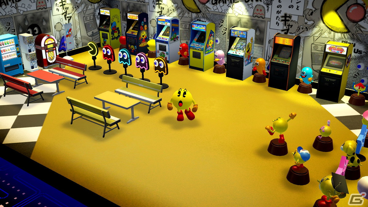 「PAC-MAN MUSEUM＋」がPS4/Switch/Xbox One/PC向けに5月26日より順次発売！ゲームセンターのカスタマイズ機能紹介トレーラーも公開の画像11