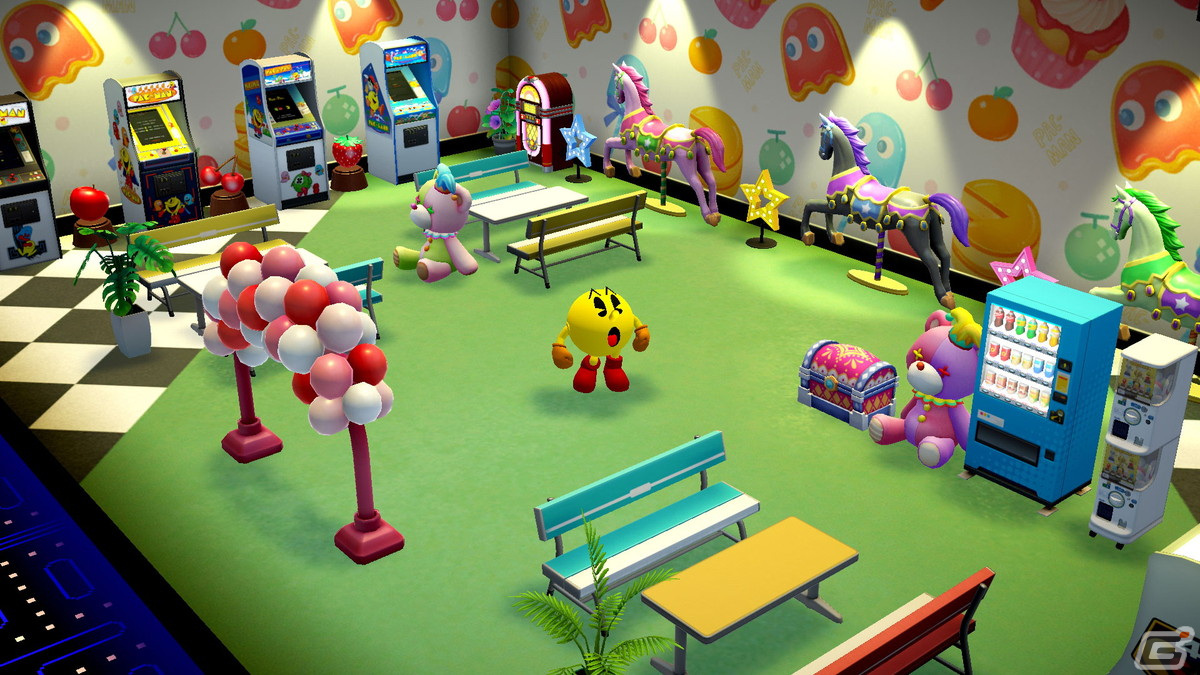 「PAC-MAN MUSEUM＋」がPS4/Switch/Xbox One/PC向けに5月26日より順次発売！ゲームセンターのカスタマイズ機能紹介トレーラーも公開の画像12