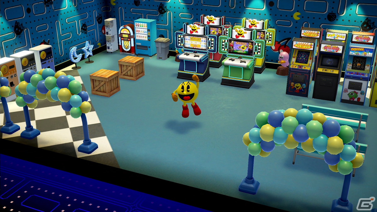 「PAC-MAN MUSEUM＋」がPS4/Switch/Xbox One/PC向けに5月26日より順次発売！ゲームセンターのカスタマイズ機能紹介トレーラーも公開の画像14