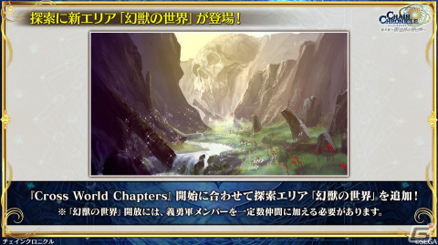 「チェンクロ」第4部メインストーリー新章「Cross World Chapters」の情報が公開！開催間近の「テイルズ オブ」シリーズコラボも紹介の画像56