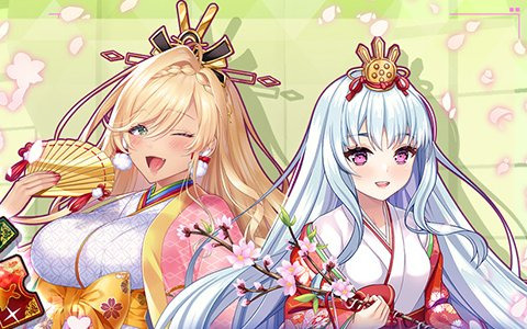 「神殺しのアリア」クリスティーナ・ロッカと獅堂カリンのひな祭り衣装が追加！イベント「ヤキモチ焼きのおひなさま」が開催