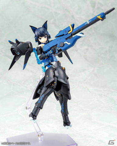 「アリス・ギア・アイギス」小芦睦海がメガミデバイス仕様でプラモデル化！専用★4ギア一式がもらえるプレゼントコードも付属の画像1