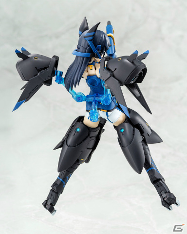 「アリス・ギア・アイギス」小芦睦海がメガミデバイス仕様でプラモデル化！専用★4ギア一式がもらえるプレゼントコードも付属の画像2
