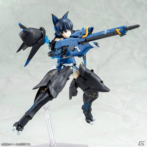 「アリス・ギア・アイギス」小芦睦海がメガミデバイス仕様でプラモデル化！専用★4ギア一式がもらえるプレゼントコードも付属の画像3