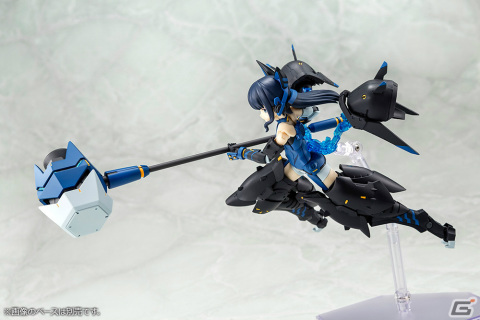 「アリス・ギア・アイギス」小芦睦海がメガミデバイス仕様でプラモデル化！専用★4ギア一式がもらえるプレゼントコードも付属の画像4