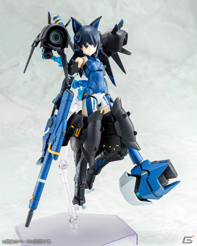「アリス・ギア・アイギス」小芦睦海がメガミデバイス仕様でプラモデル化！専用★4ギア一式がもらえるプレゼントコードも付属の画像6