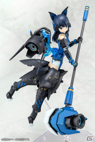 「アリス・ギア・アイギス」小芦睦海がメガミデバイス仕様でプラモデル化！専用★4ギア一式がもらえるプレゼントコードも付属の画像8