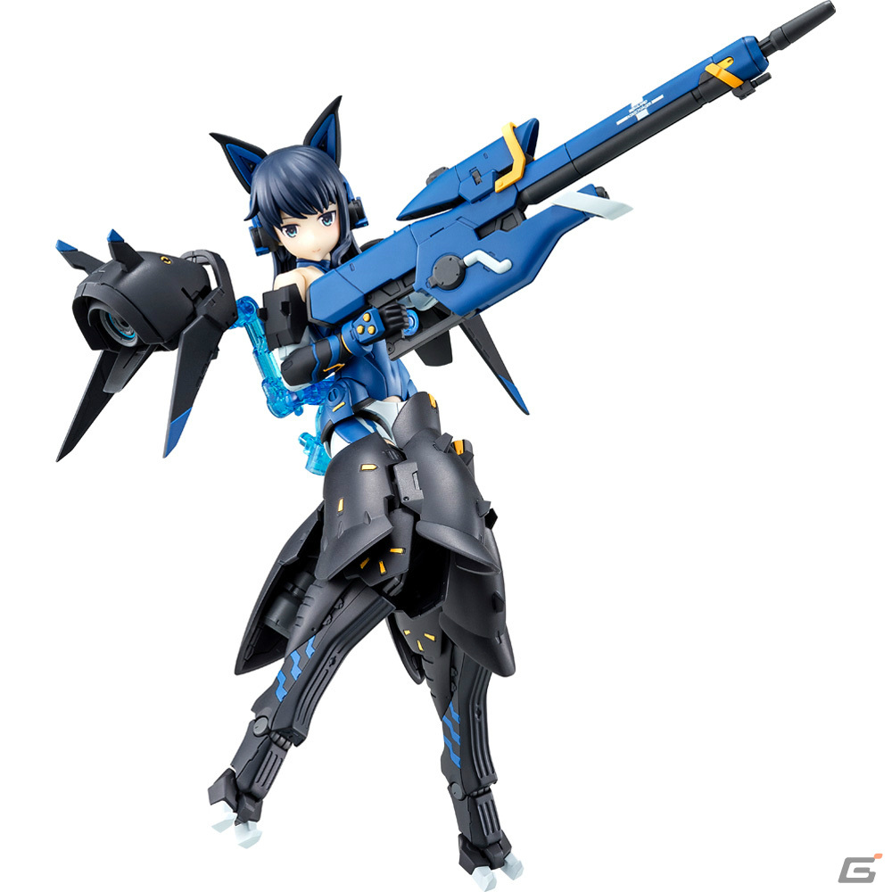 「アリス・ギア・アイギス」小芦睦海がメガミデバイス仕様でプラモデル化！専用★4ギア一式がもらえるプレゼントコードも付属の画像13