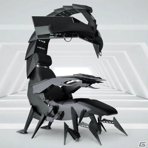サソリのような形状の変形ゲーミングチェア「GeeScorpion」が発売！リクライニング機能やLED/RGBライトも搭載の画像5