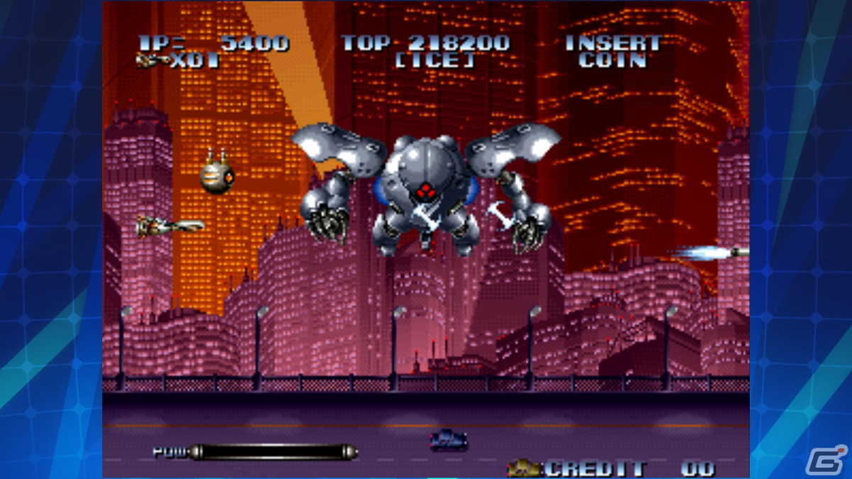 iOS /Android版「ラストリゾート アケアカNEOGEO」が配信開始！機械生命体と人類の戦いを描いたSTGの画像2