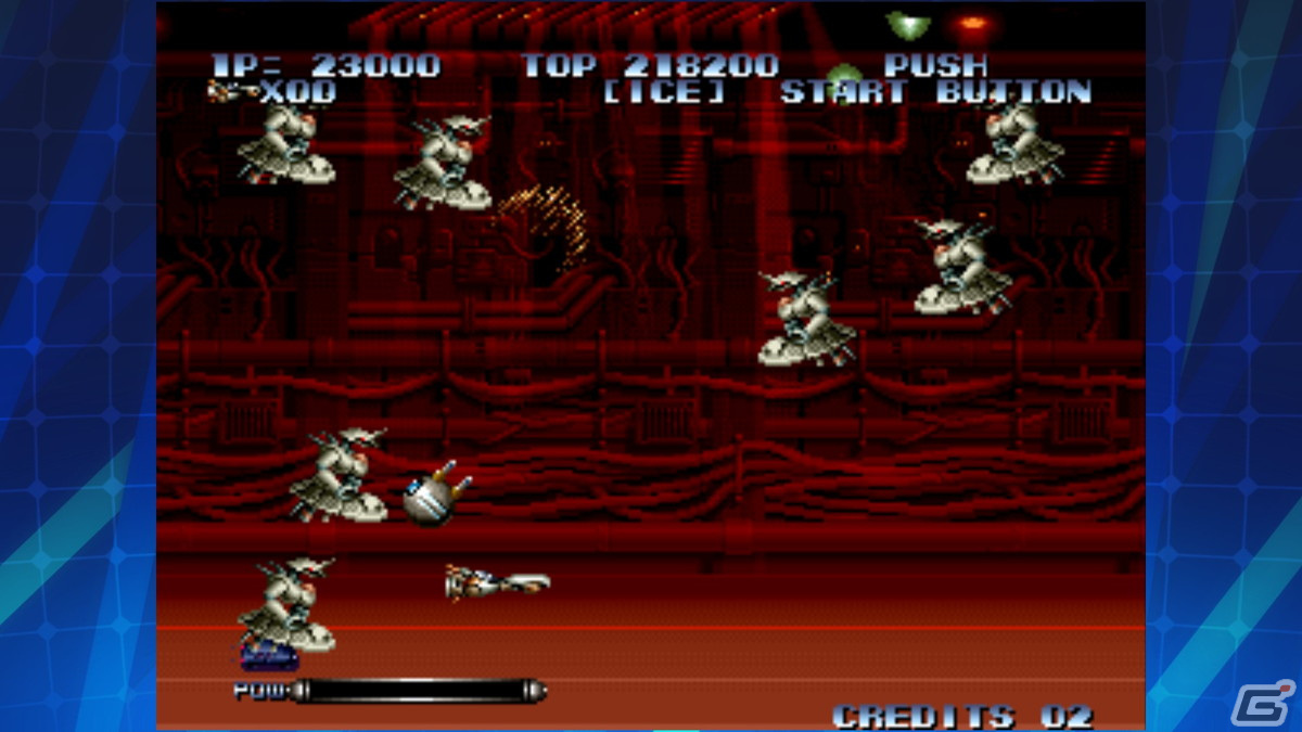 iOS /Android版「ラストリゾート アケアカNEOGEO」が配信開始！機械生命体と人類の戦いを描いたSTGの画像3