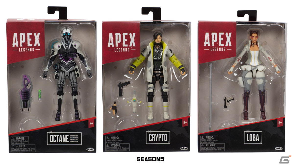 「Apex Legends」のアクションフィギュア第五弾が4月上旬に発売！クリプト、ローバ、オクタンがラインナップの画像6