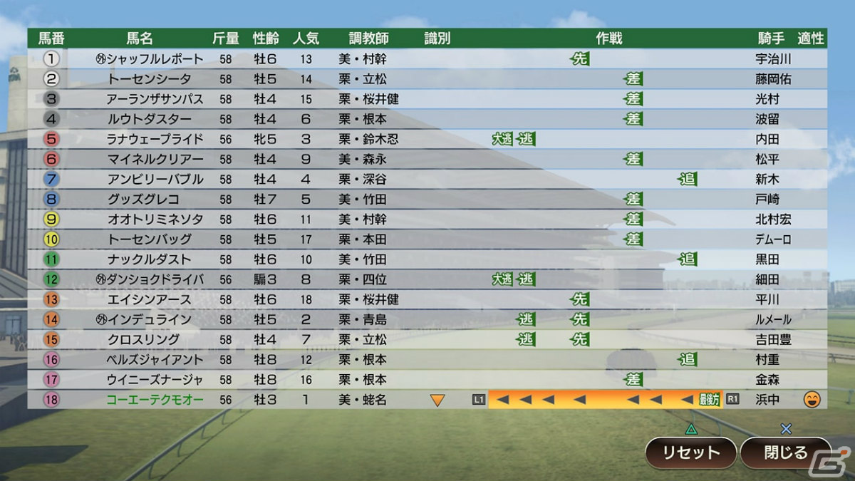 「Winning Post 9 2022」新たな開始年シナリオや新モード「オンライン・馬券王決定戦」を紹介！体験版も配信決定の画像11