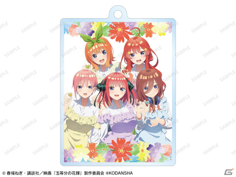 「映画『五等分の花嫁』 POP UP SHOP in AMNIBUS STORE」が開催決定！の画像5