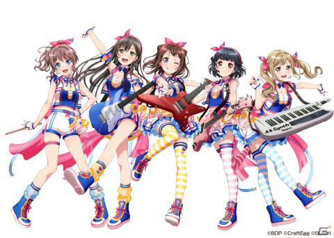 「バンドリ！ ガールズバンドパーティ！」新たなキービジュアルや各バンドの新衣装が公開！の画像6