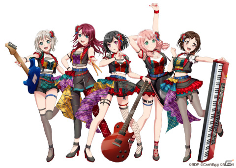 「バンドリ！ ガールズバンドパーティ！」新たなキービジュアルや各バンドの新衣装が公開！の画像7