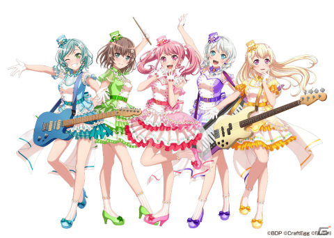 「バンドリ！ ガールズバンドパーティ！」新たなキービジュアルや各バンドの新衣装が公開！の画像8