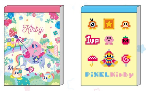 星のカービィ のスペシャルコラボアートを使用した文房具とホームソーイング雑貨が登場 メモや刺繍缶バッチがラインナップ Gamer