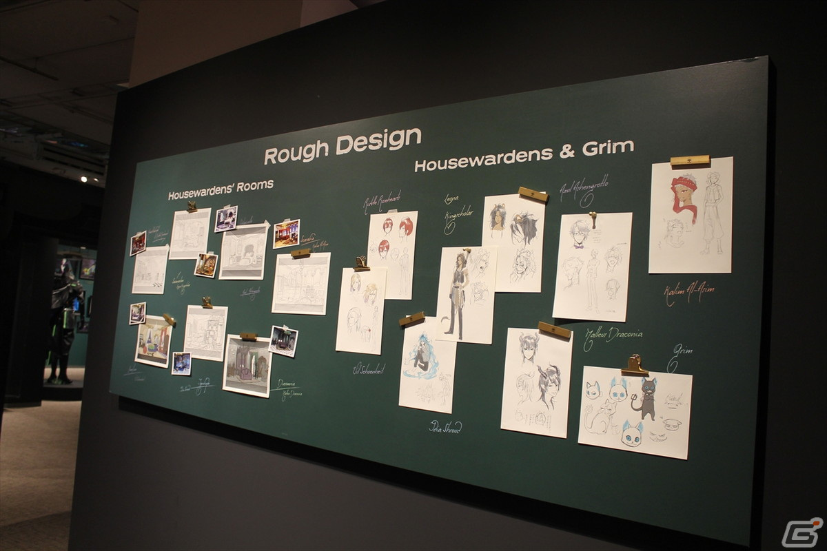 寮服の再現や設定画など貴重な資料が満載！「ディズニー ツイステッドワンダーランド展」をレポートの画像14