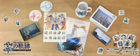 「英雄伝説 黎の軌跡」リゼットやカトルのコースターや日本ファルコム40周年記念イラストのアクリルブロックなどがキャラ印.comに登場！の画像1