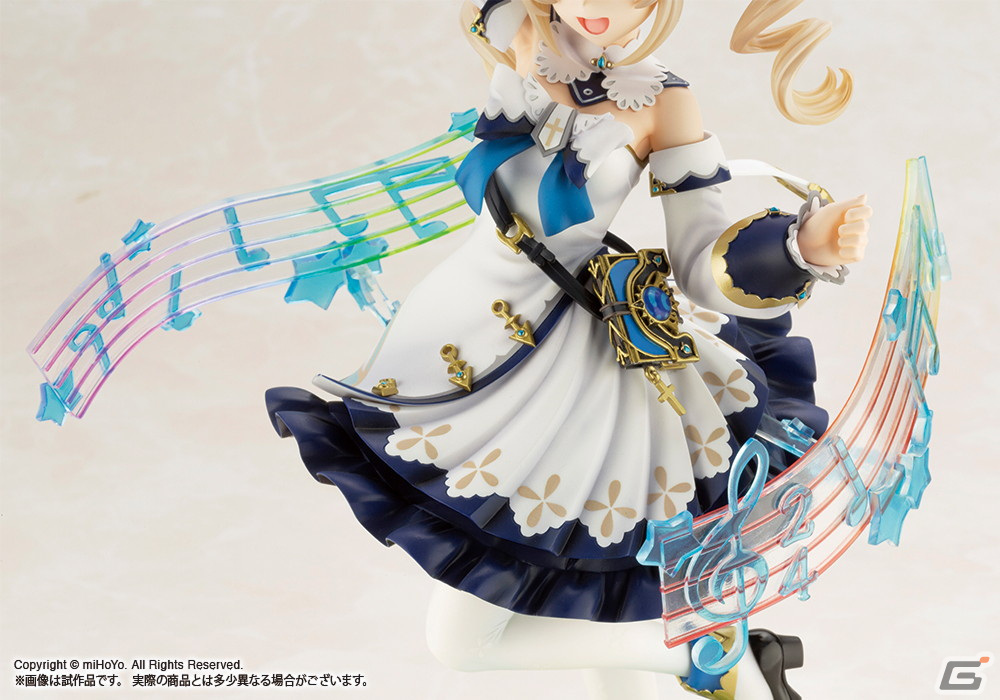 「原神」よりバーバラが1/7スケールでフィギュア化！“歌声の輪”もクリアパーツで再現の画像11