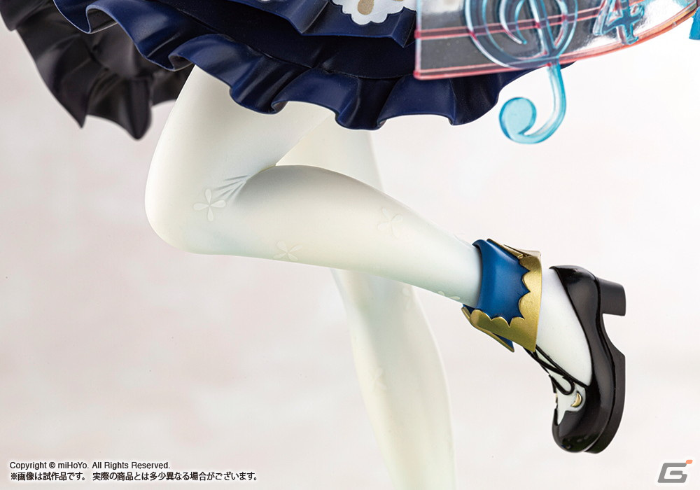 「原神」よりバーバラが1/7スケールでフィギュア化！“歌声の輪”もクリアパーツで再現の画像13