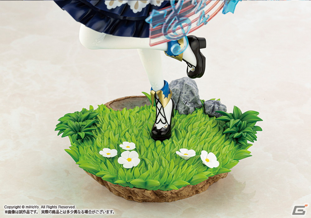 「原神」よりバーバラが1/7スケールでフィギュア化！“歌声の輪”もクリアパーツで再現の画像14