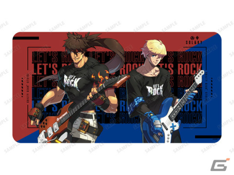 「GUILTY GEAR -STRIVE-」ソルたちの対バン楽器演奏をイメージした描き下ろしイラストグッズが登場！の画像10