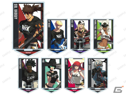 「GUILTY GEAR -STRIVE-」ソルたちの対バン楽器演奏をイメージした描き下ろしイラストグッズが登場！の画像4