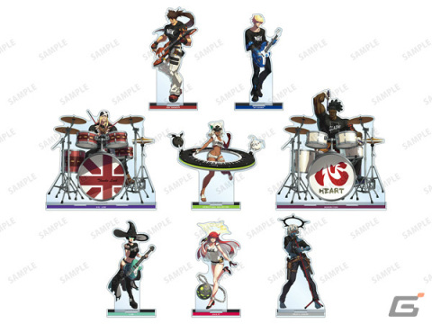 「GUILTY GEAR -STRIVE-」ソルたちの対バン楽器演奏をイメージした描き下ろしイラストグッズが登場！の画像6