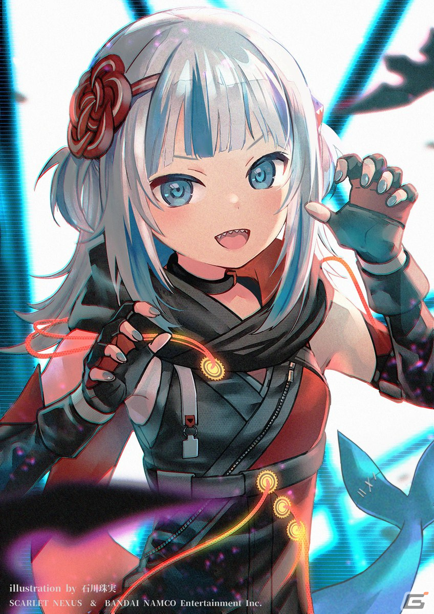 「SCARLET NEXUS」VTuberのがうる・ぐらさんと森カリオペさんによる実況プレイの日本語字幕付きハイライト動画が公開！の画像1