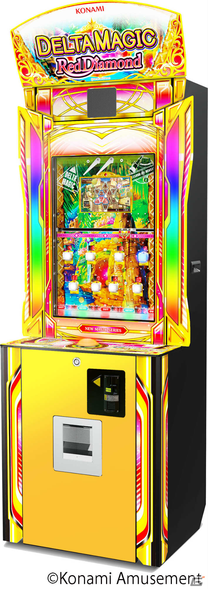 マジックシリーズをリニューアルしたメダルゲーム「DELTA MAGIC ～Red Diamond～」が全国アミューズメント施設で順次稼働！の画像2
