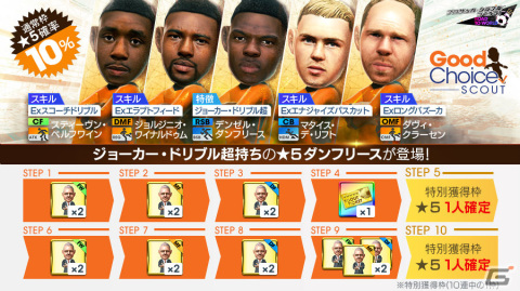 「サカつくRTW」オランダのサイドアタック戦術を得意とする新★5選手が登場!グッドチョイスSCOUTを実施の画像1