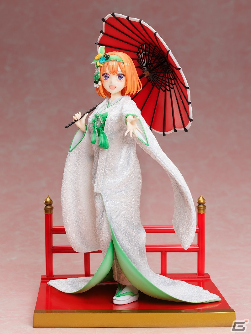 「五等分の花嫁∬」より中野四葉が白無垢姿の1/7スケールフィギュアになって登場！の画像2