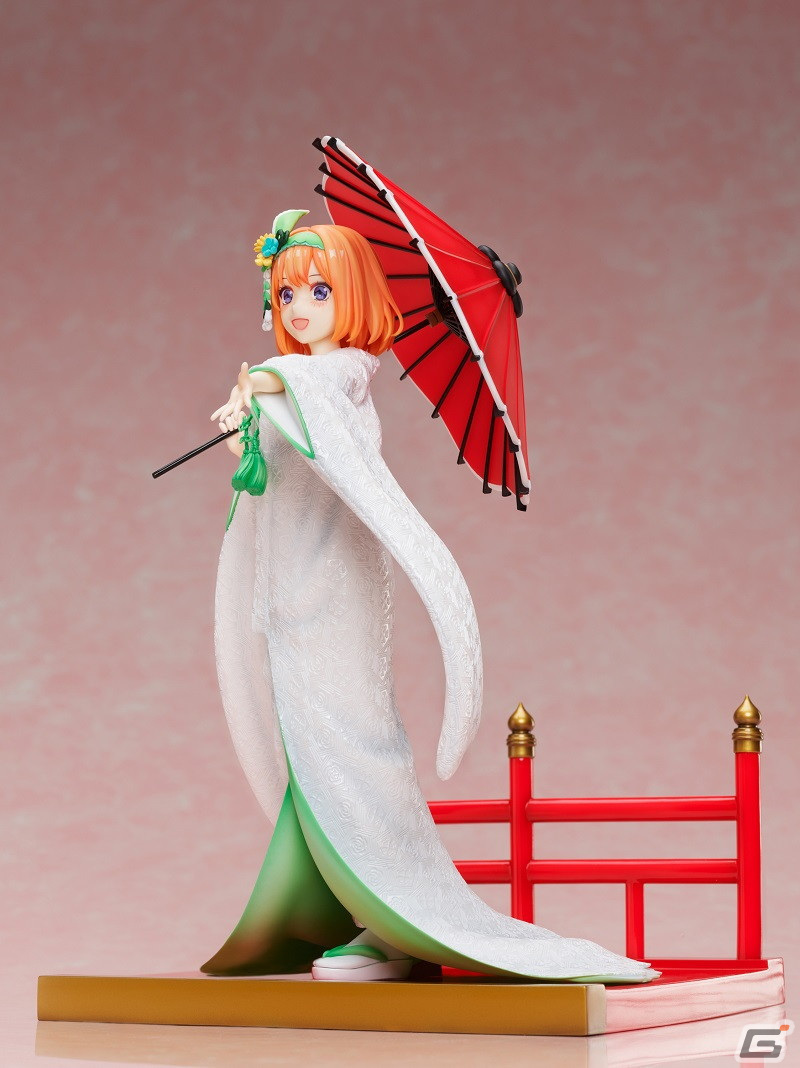 「五等分の花嫁∬」より中野四葉が白無垢姿の1/7スケールフィギュアになって登場！の画像3
