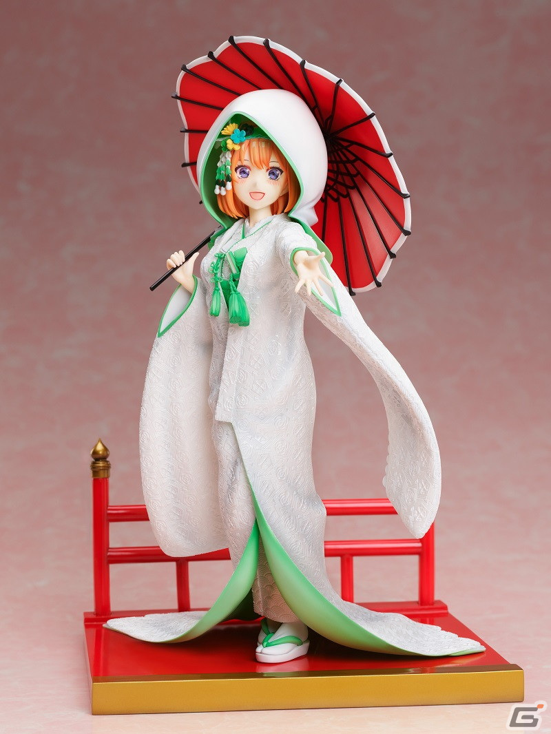 「五等分の花嫁∬」より中野四葉が白無垢姿の1/7スケールフィギュアになって登場！の画像5