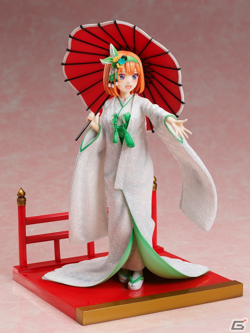 五等分の花嫁∬」より中野四葉が白無垢姿の1/7スケールフィギュアに