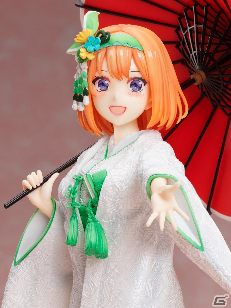 「五等分の花嫁∬」より中野四葉が白無垢姿の1/7スケールフィギュアになって登場！の画像7