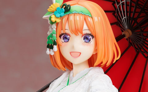 五等分の花嫁∬」より中野四葉が白無垢姿の1/7スケールフィギュアに